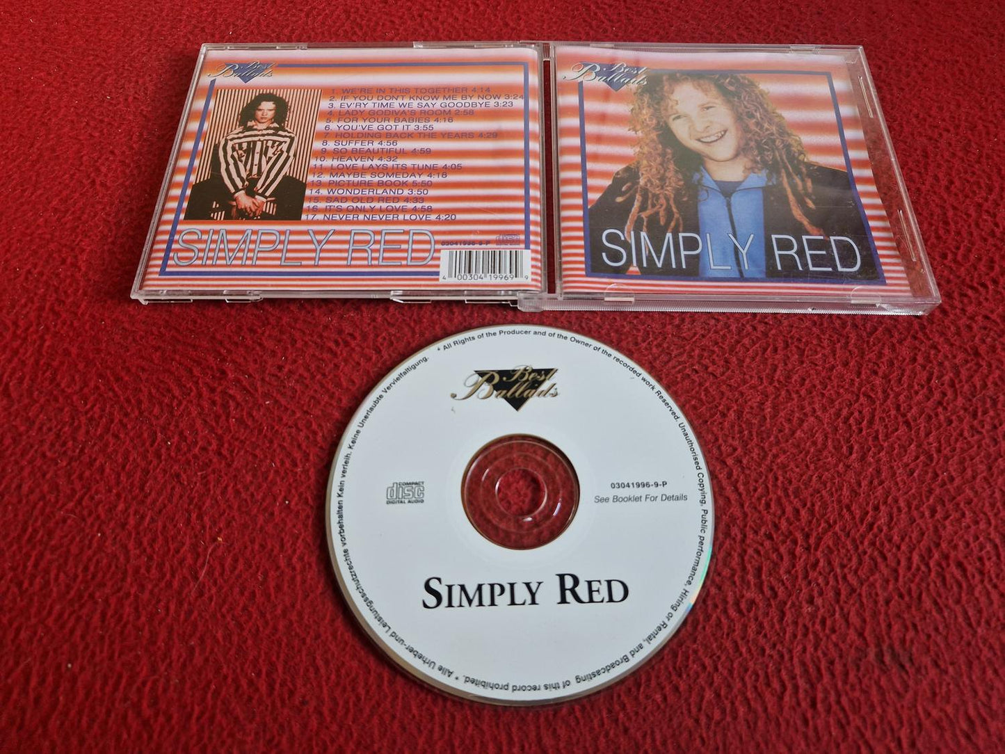 SIMPLY RED [ BEST BALLADS ] CD