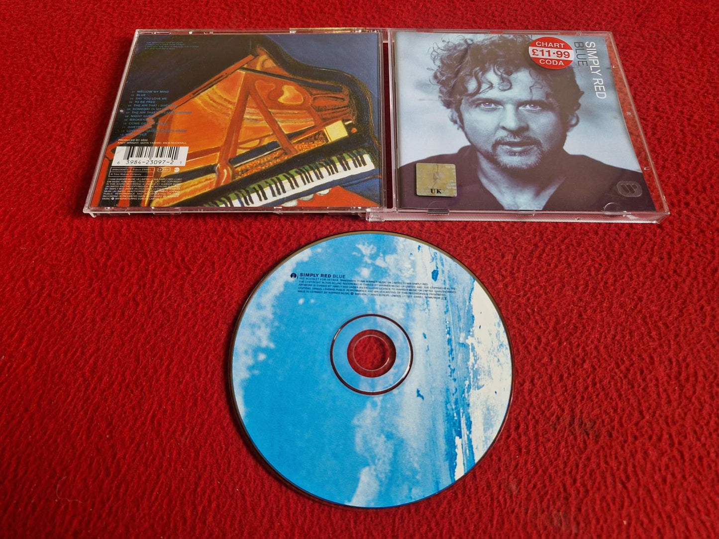 SIMPLY RED BLUE CD
