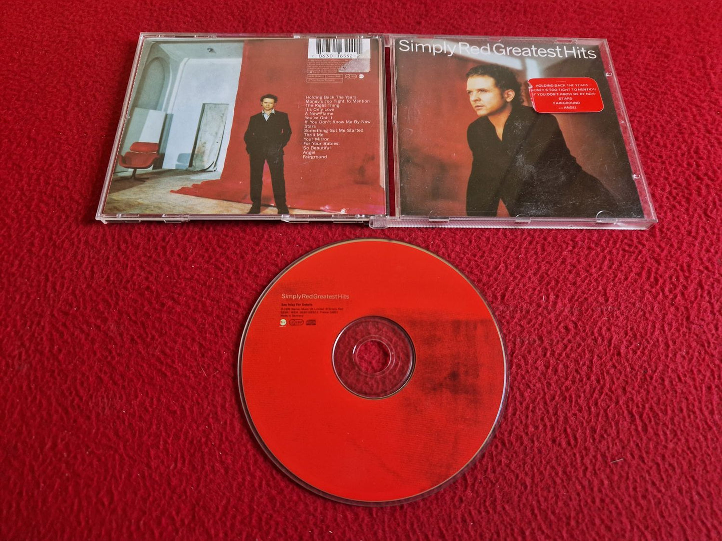 SIMPLY RED GREATEST HITS CD