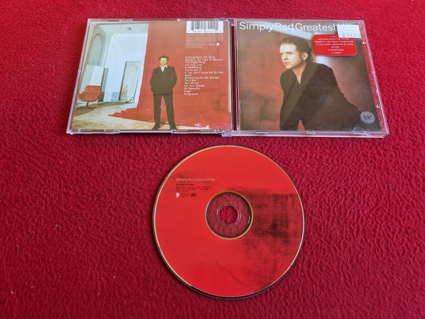 SIMPLY RED GREATEST HITS CD