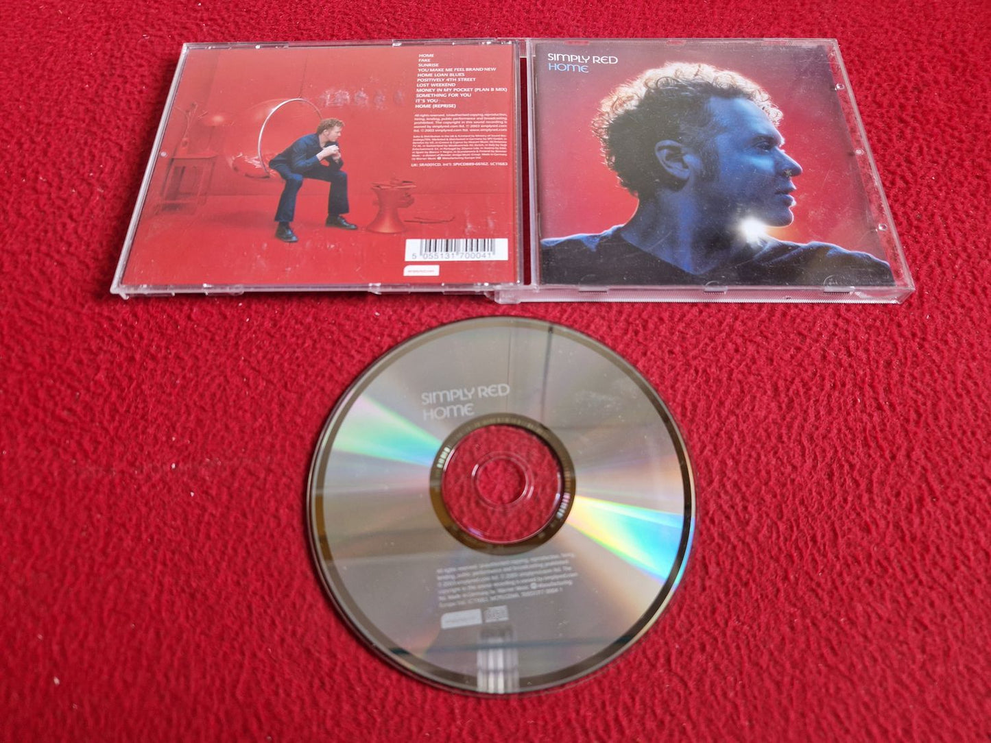 SIMPLY RED HOME CD