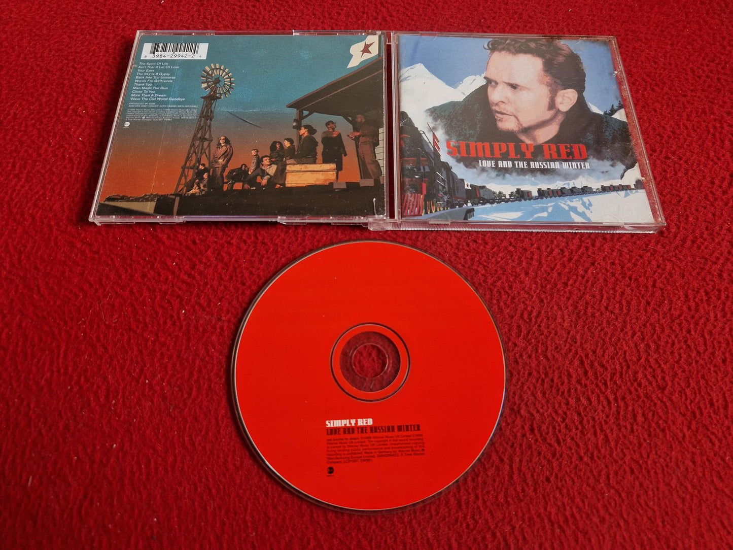 SIMPLY RED LOVE AND THE RUSSIAN WINTER CD