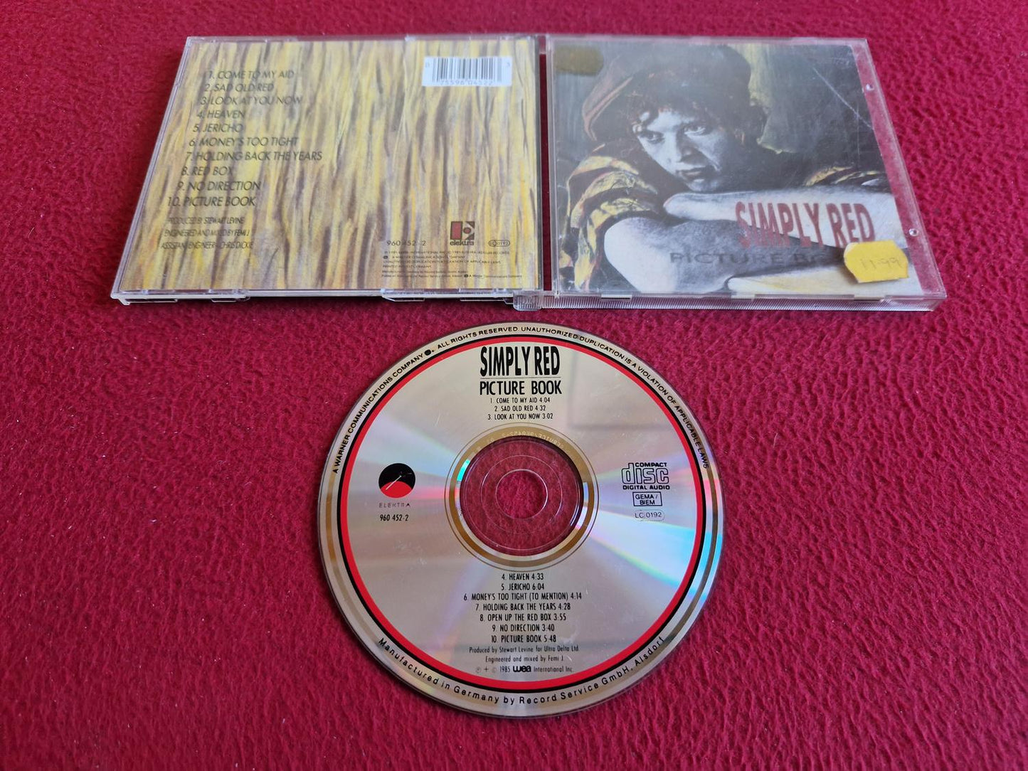 SIMPLY RED PICTURE BOOK CD