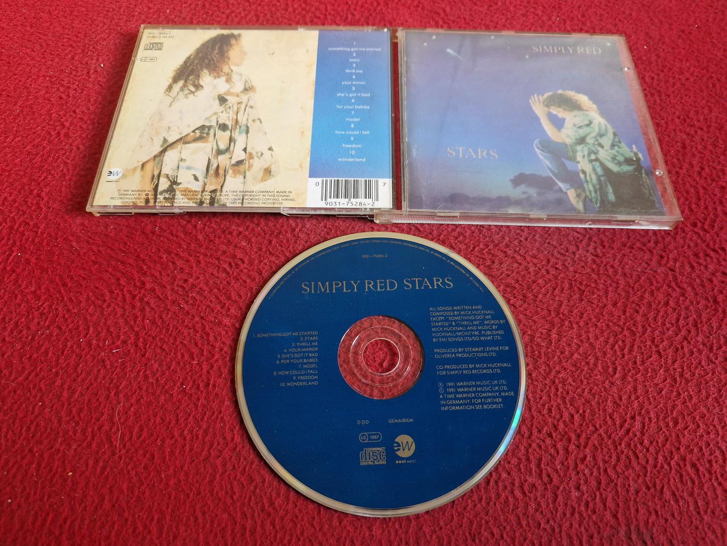 SIMPLY RED STARS CD