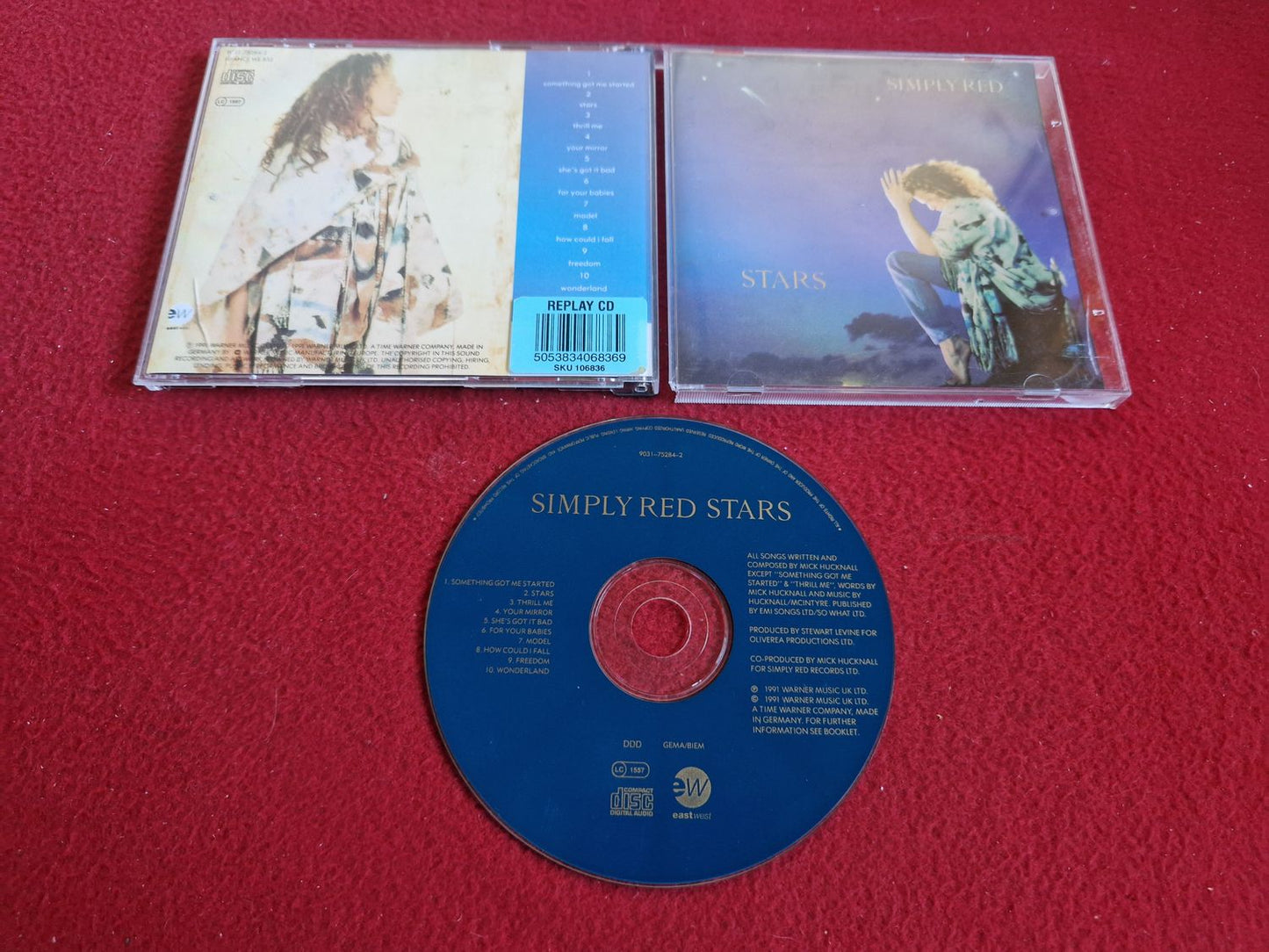 SIMPLY RED STARS till CD