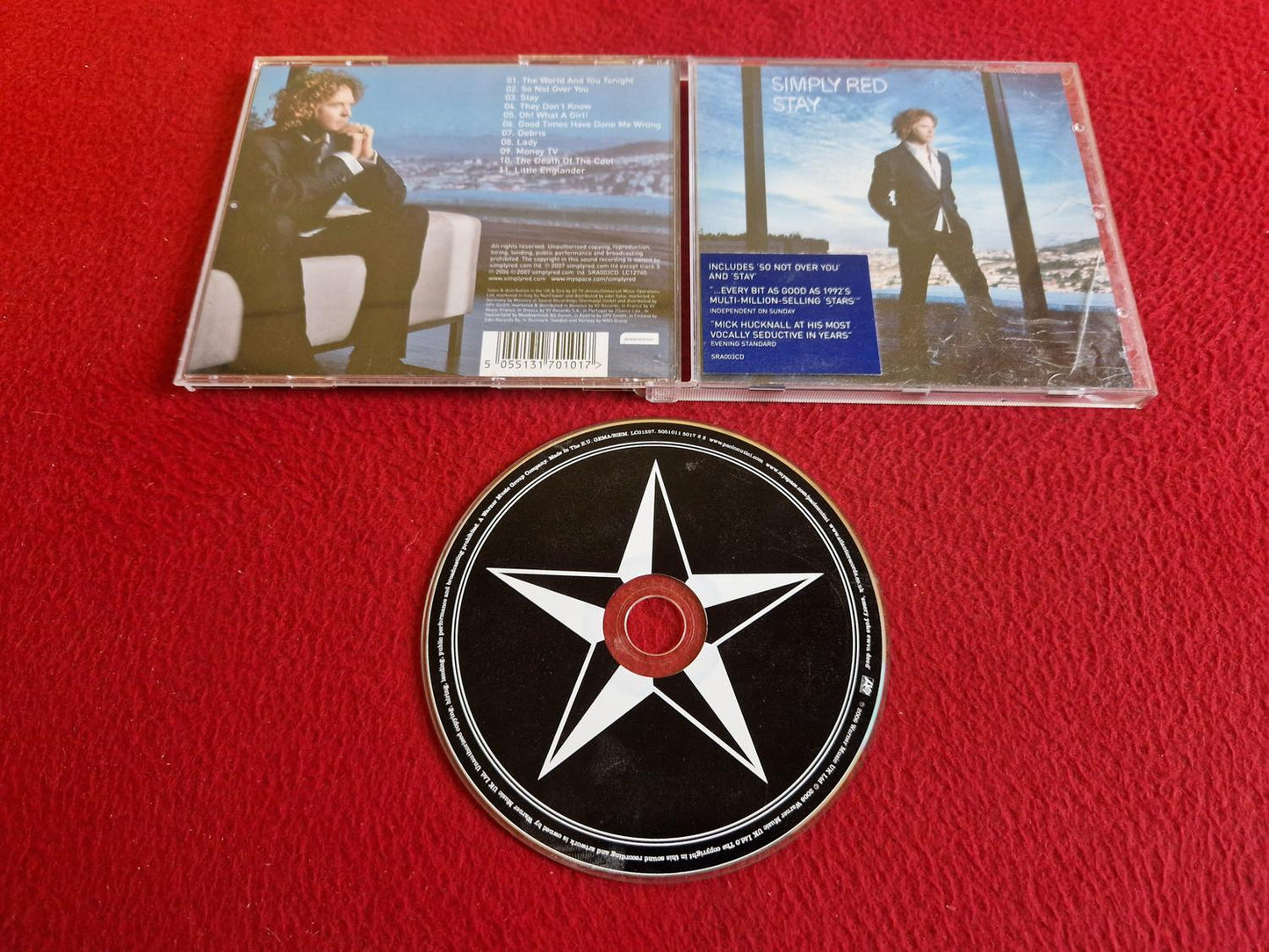 SIMPLY RED STAY CD