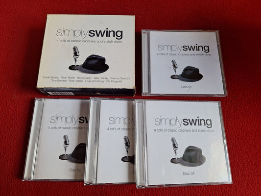 SIMPLY SWING - FRANK SINATRA / DEAN MARTIN / BING CROSBY mfl CD BOX