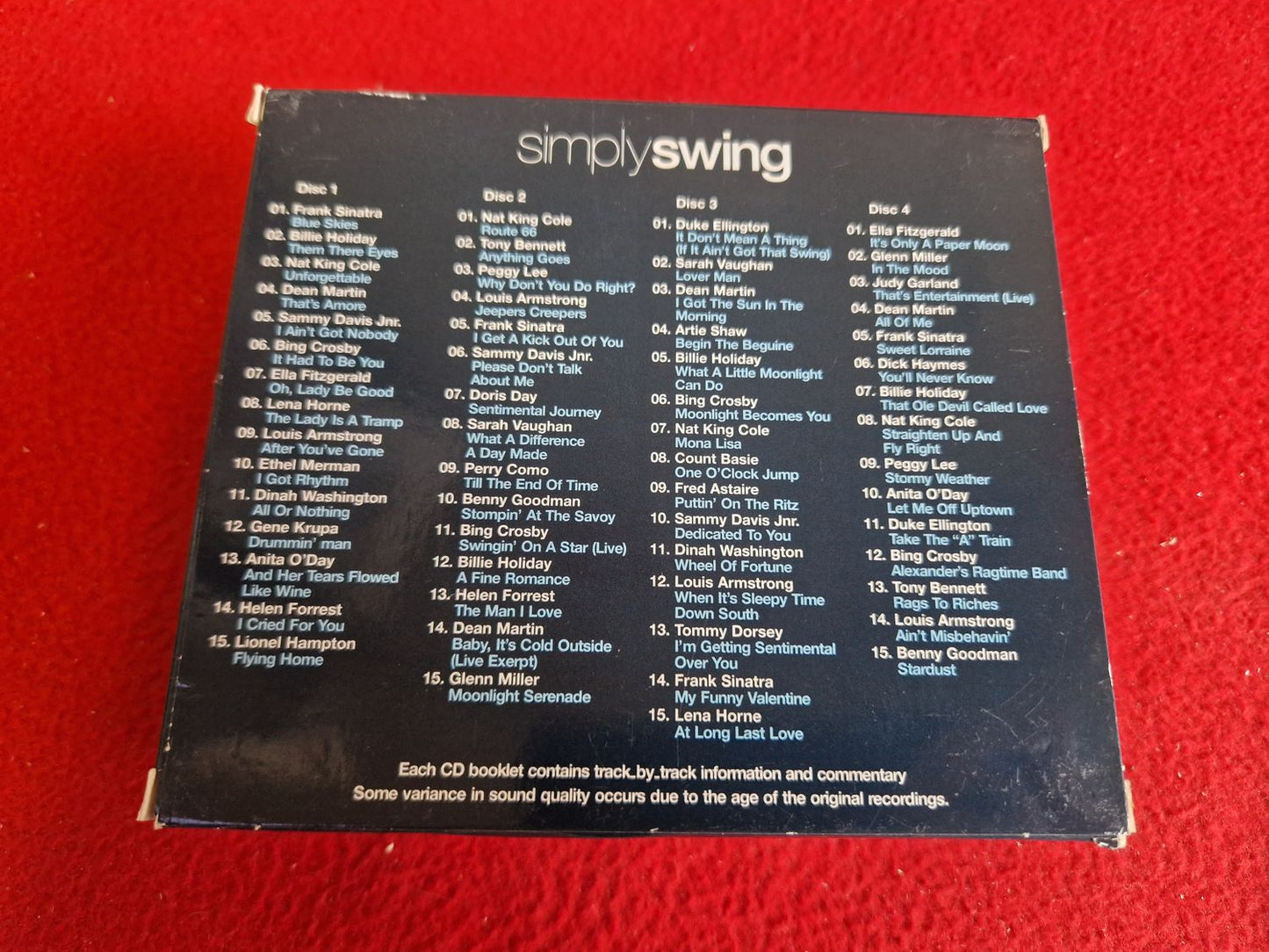 SIMPLY SWING till CD