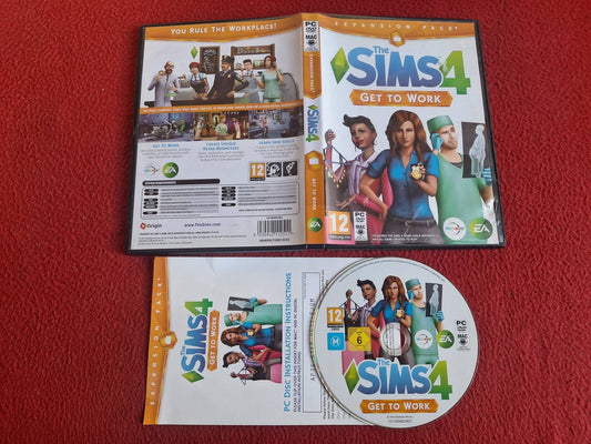 SIMS 4 GET TO WORK EXPANSION PACK till PC