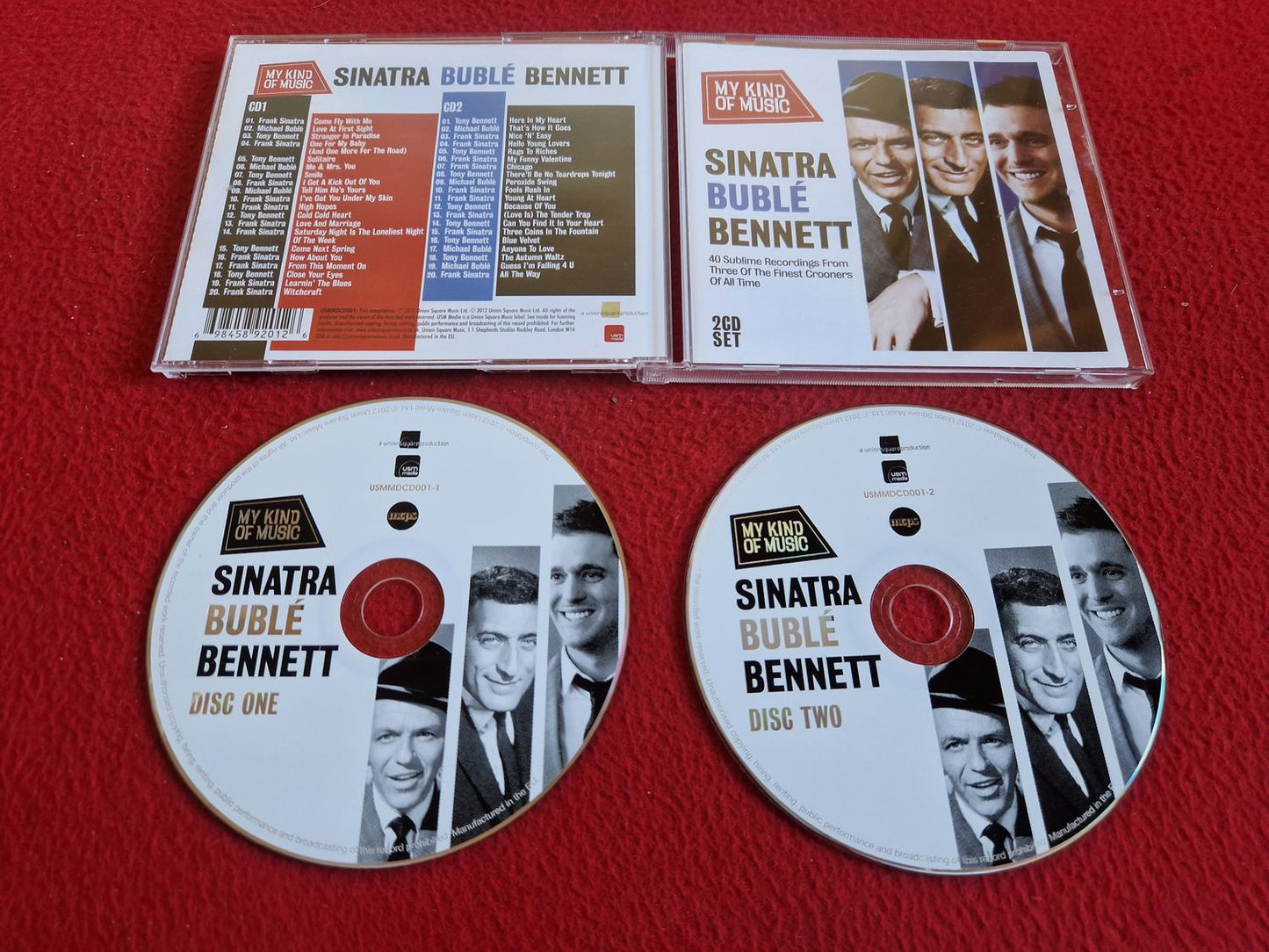 SINATRA / BUBLE / BENNETT MY KIND OF MUSIC CD