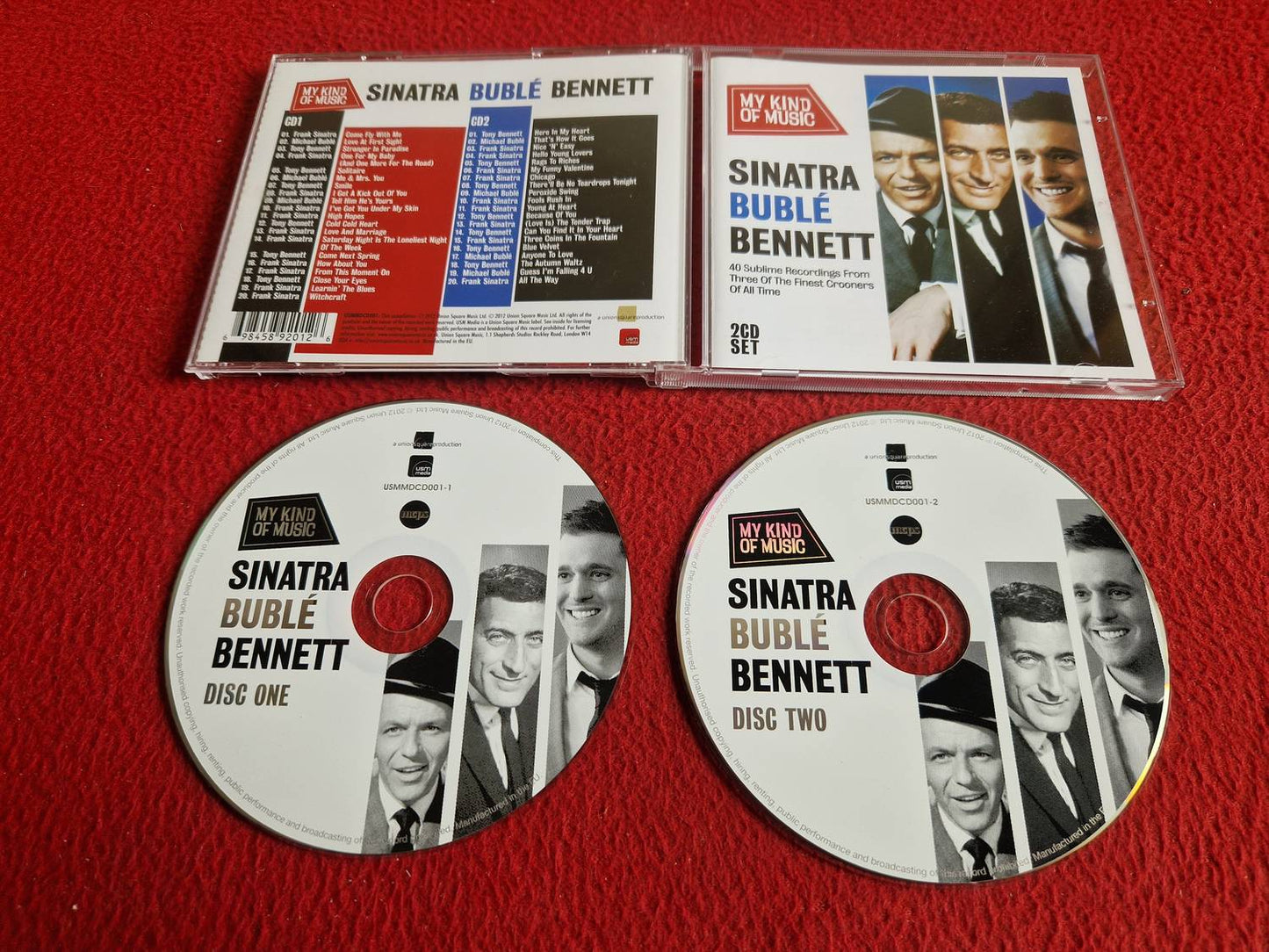 SINATRA / BUBLE / BENNETT MY KIND OF MUSIC CD