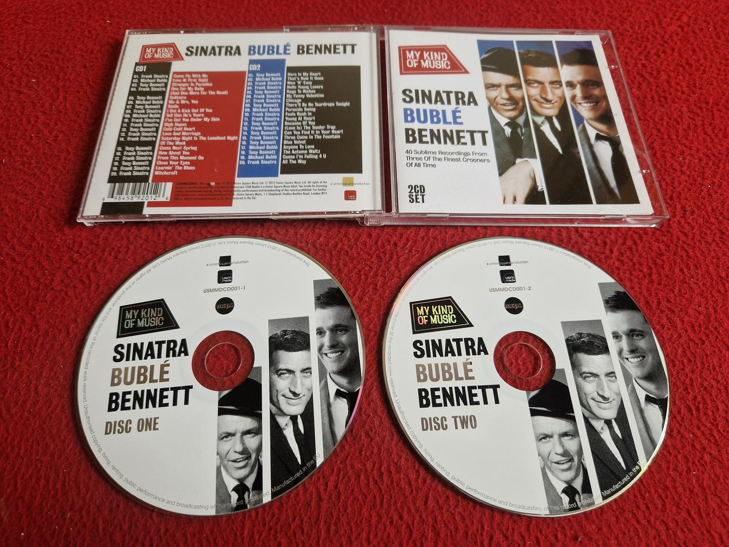 SINATRA BUBLE BENNETT [MY KIND OF MUSIC] CD