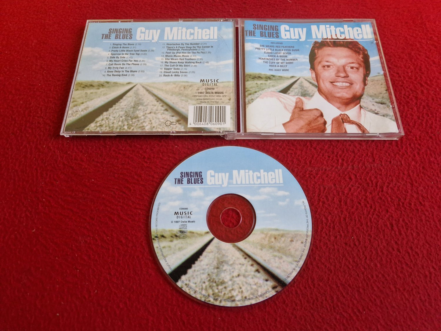 SINGING THE BLUES GUY MITCHELL CD