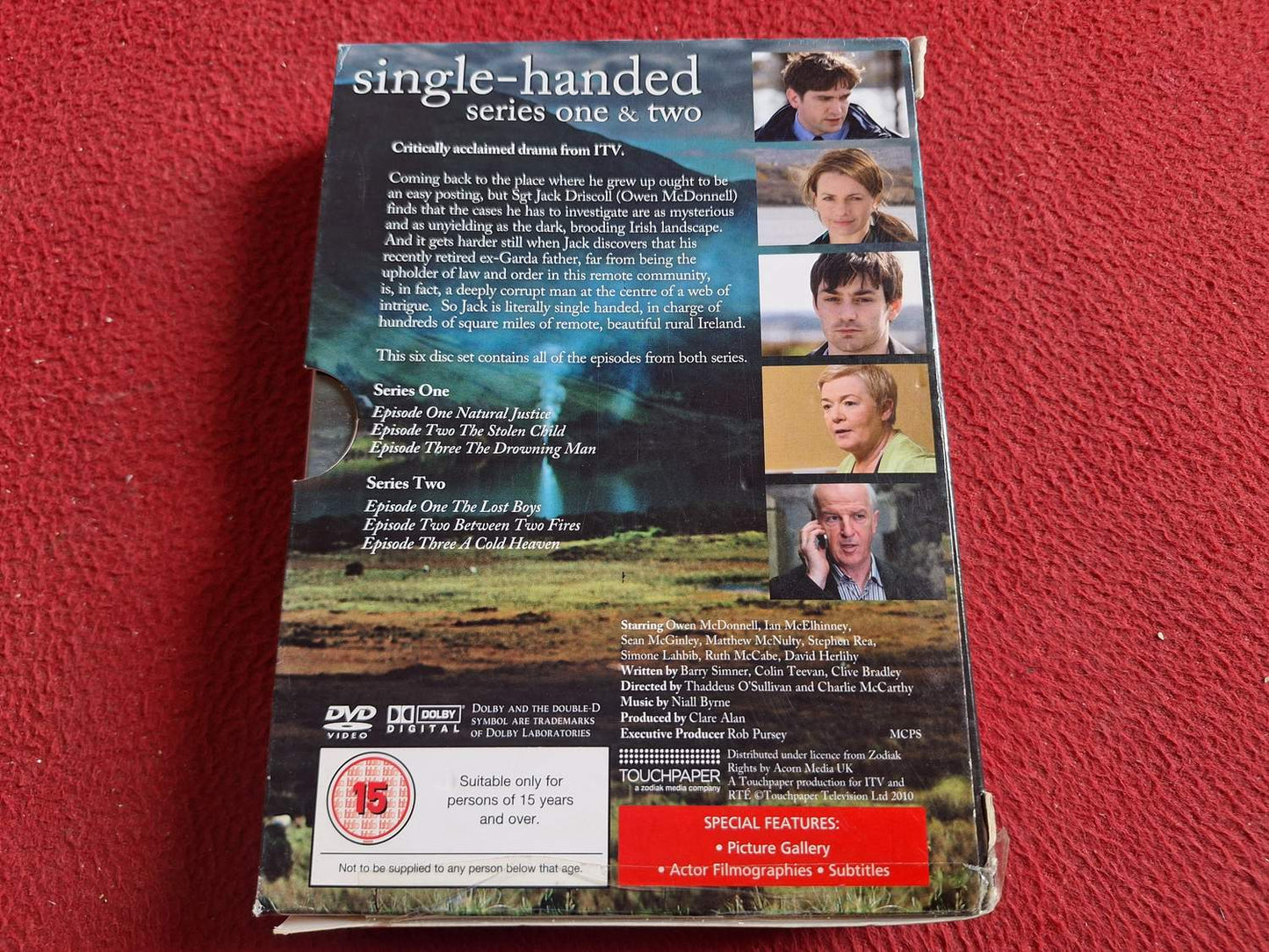 SINGLE-HANDED SERIES 1 & 2 BOX DVD