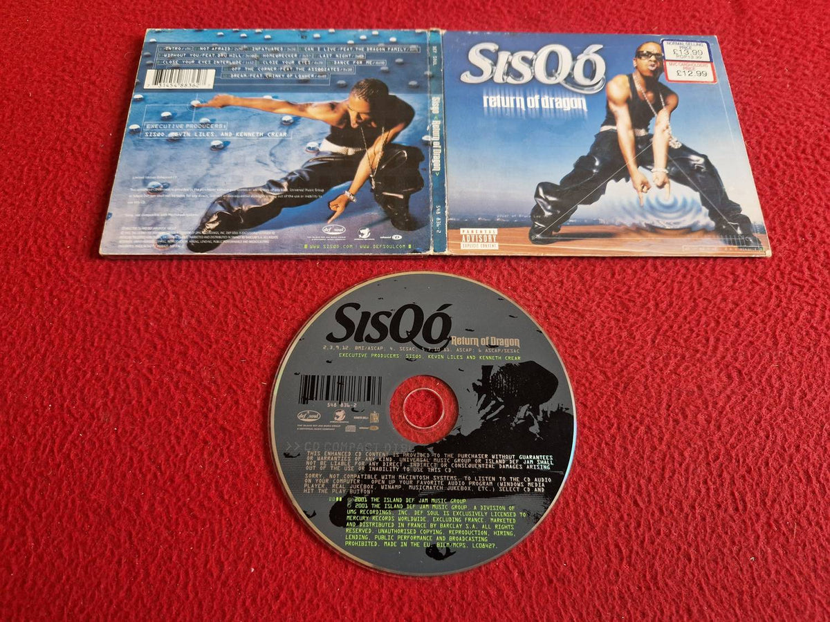 SISQO RETURN OF DRAGON CD