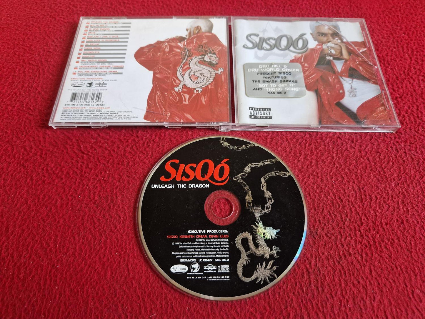 SISQO UNLEASH THE DRAGON CD