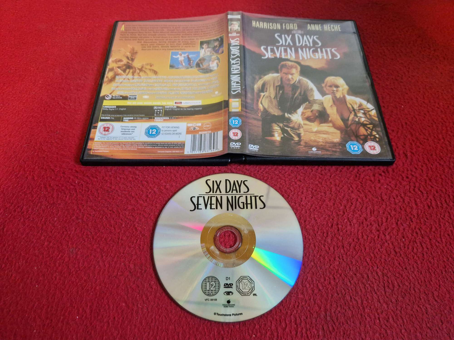SIX DAYS SEVEN NIGHTS DVD