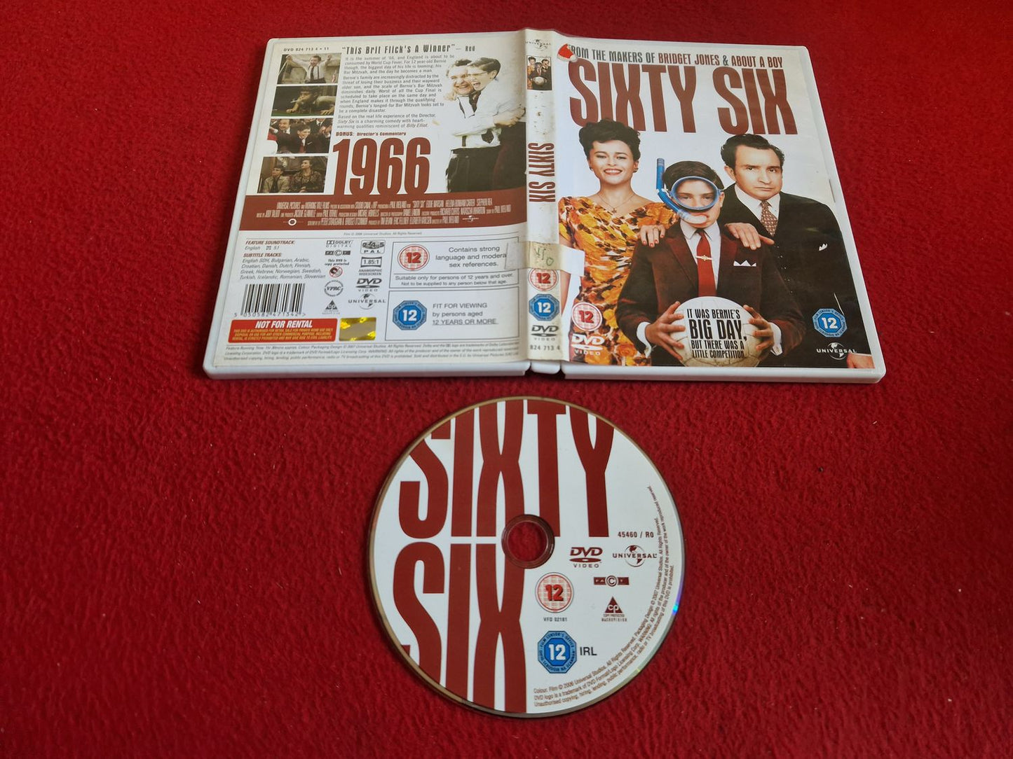 SIXTY SIX DVD