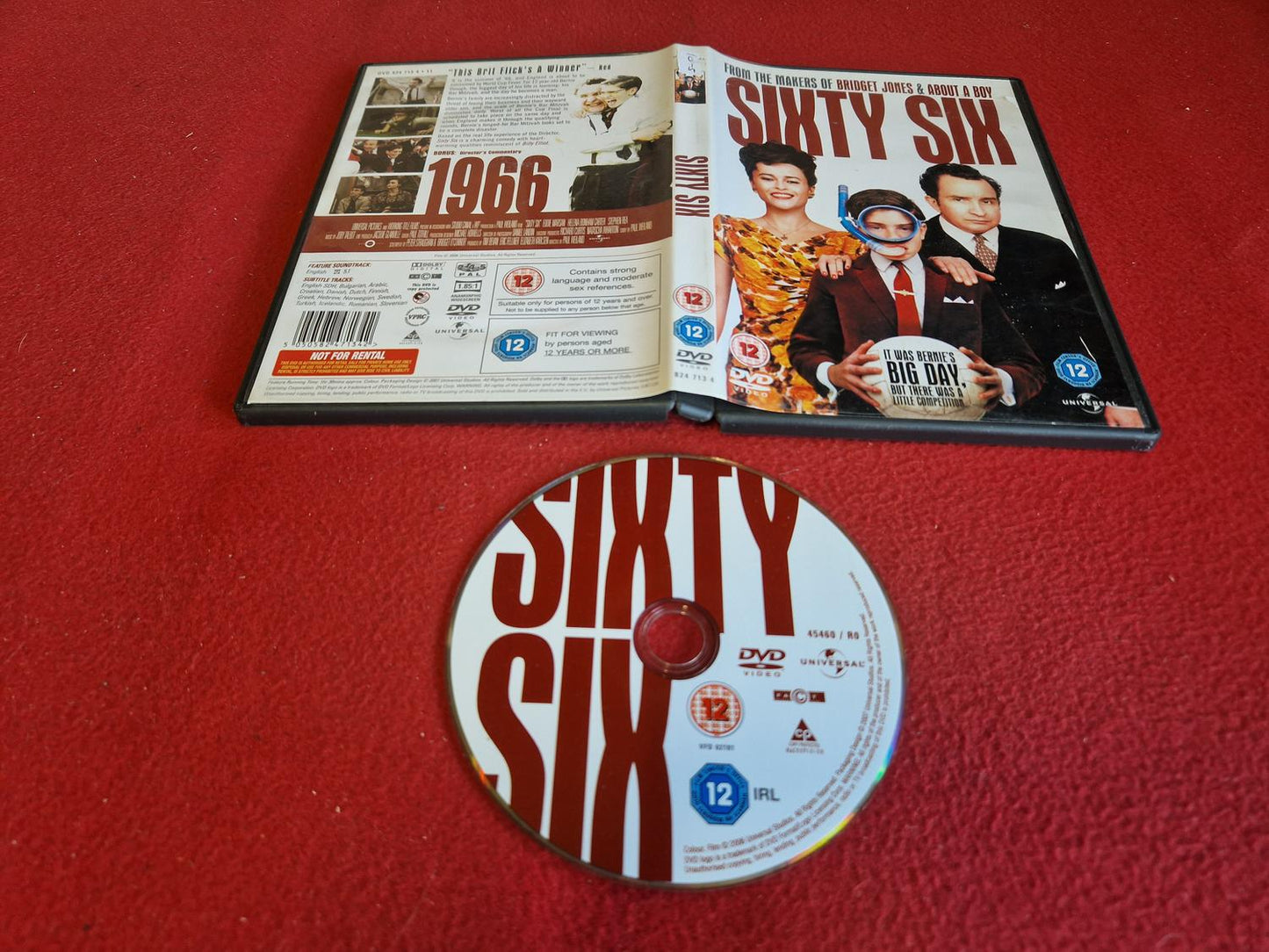 SIXTY SIX till DVD