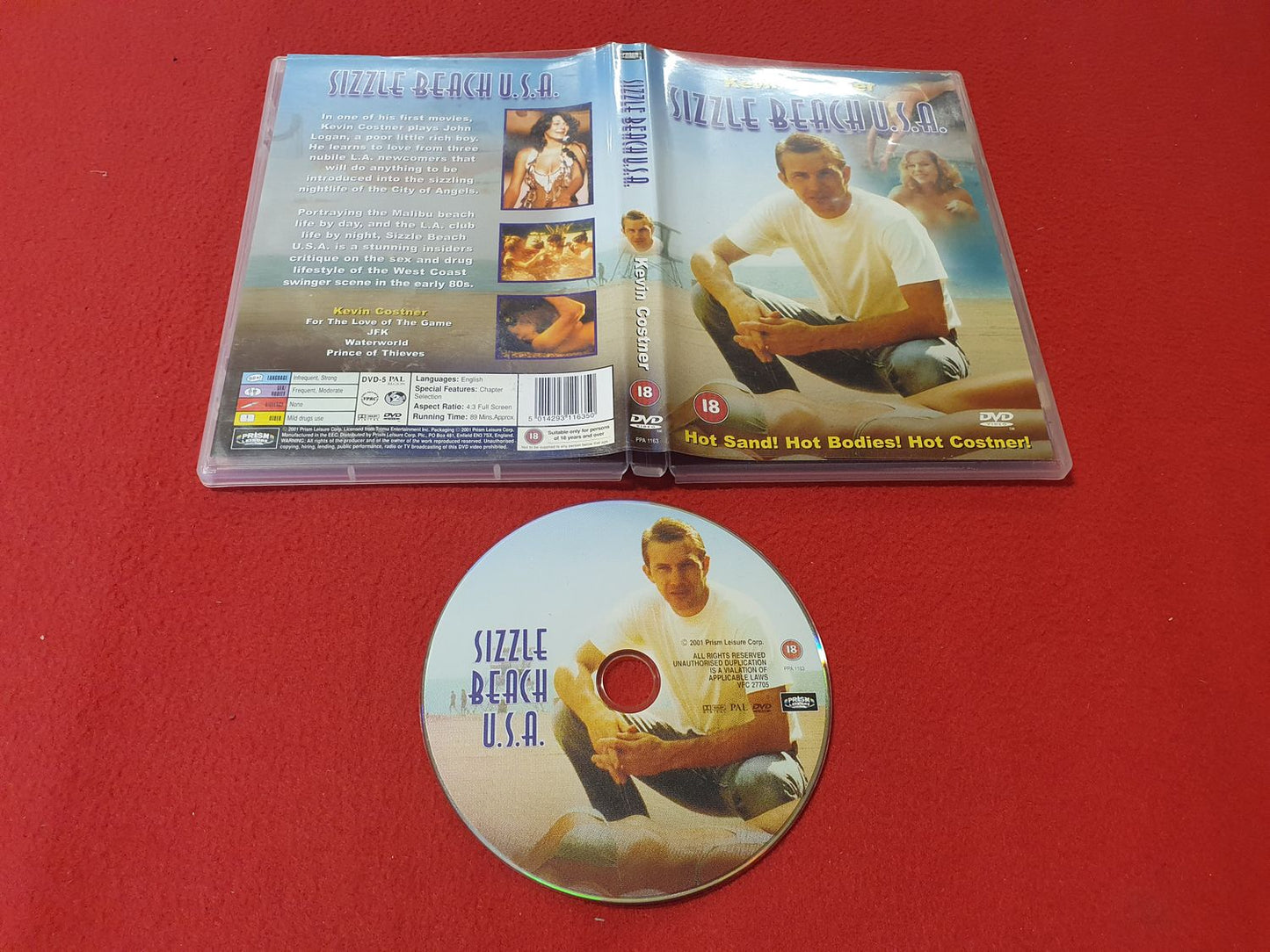 SIZZLE BEACH U.S.A. till DVD