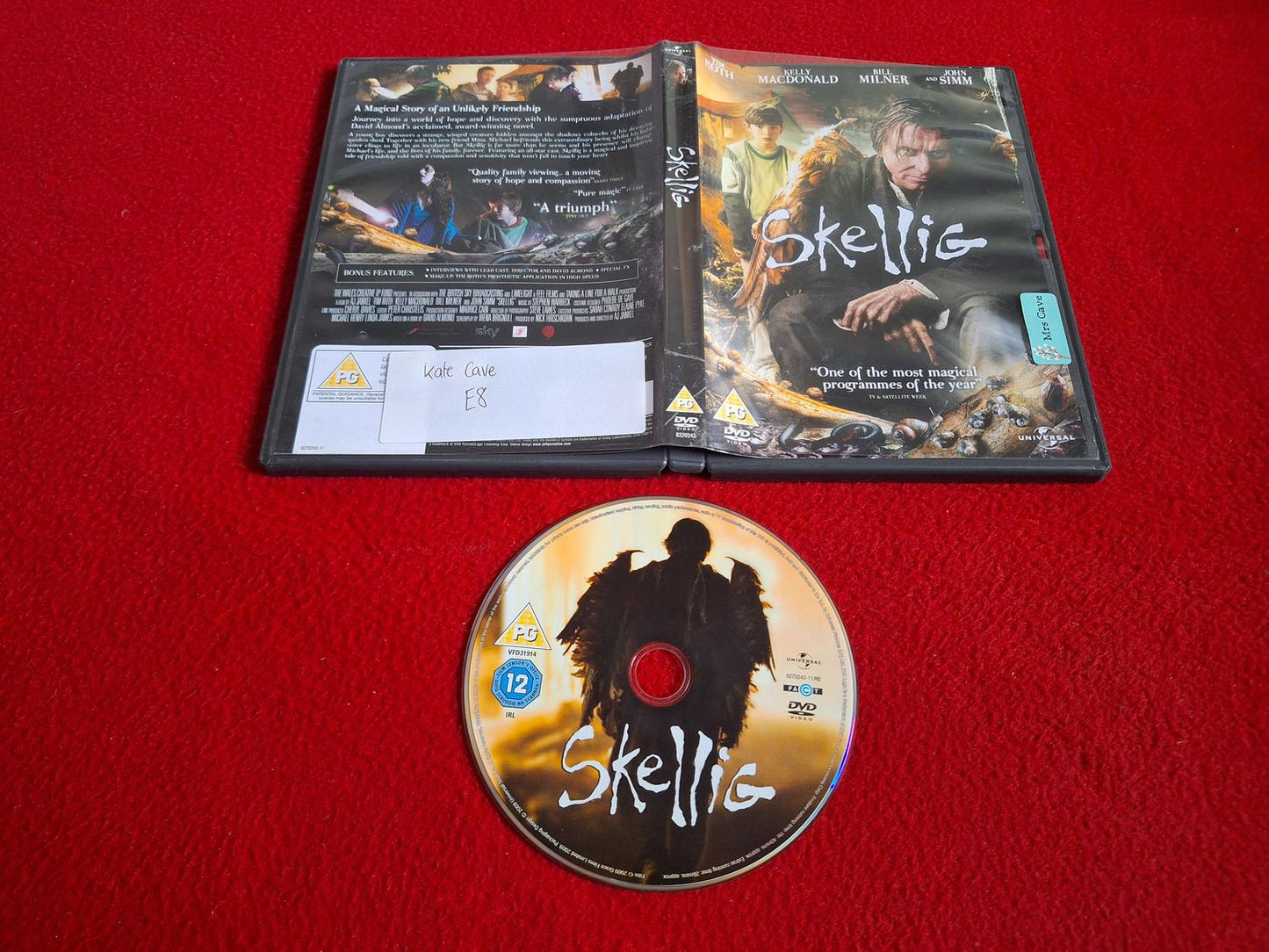 SKELLIG DVD