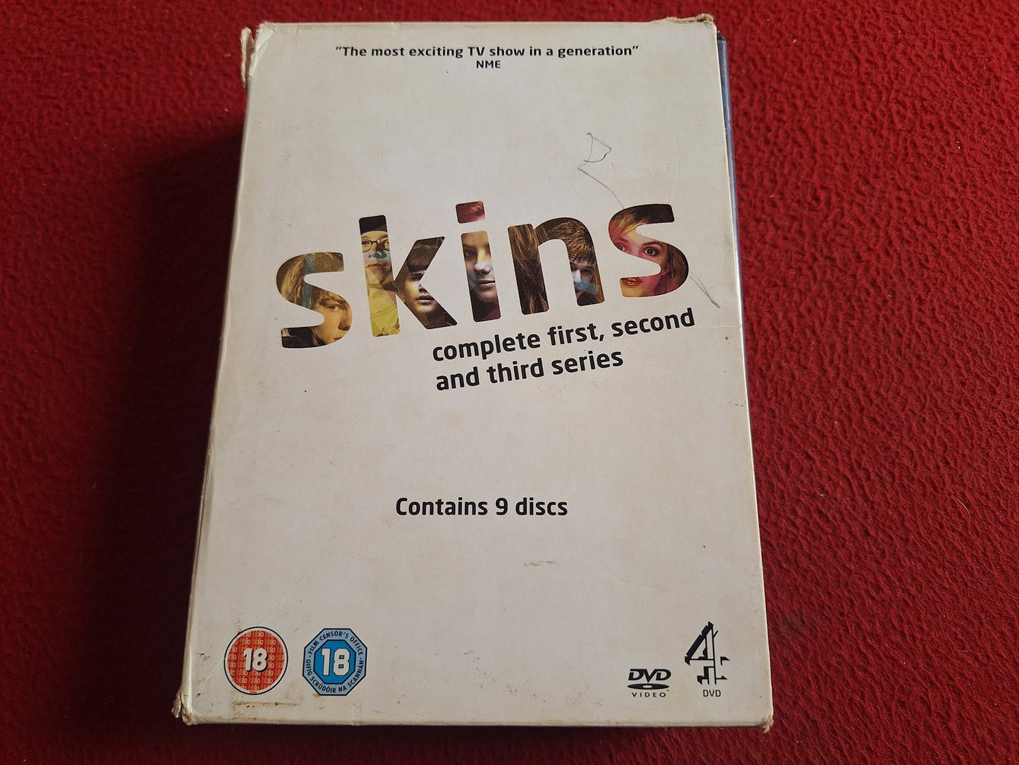 SKINS SERIES 1 - 3 [ ENGELSK TEXT ] BOX DVD