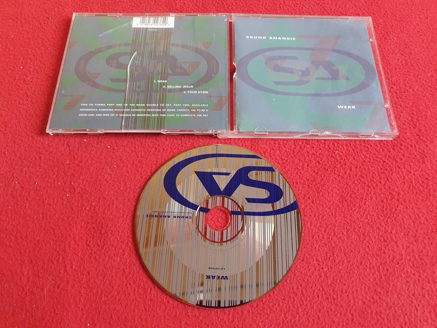SKUNK ANANSIE WEAK till CD