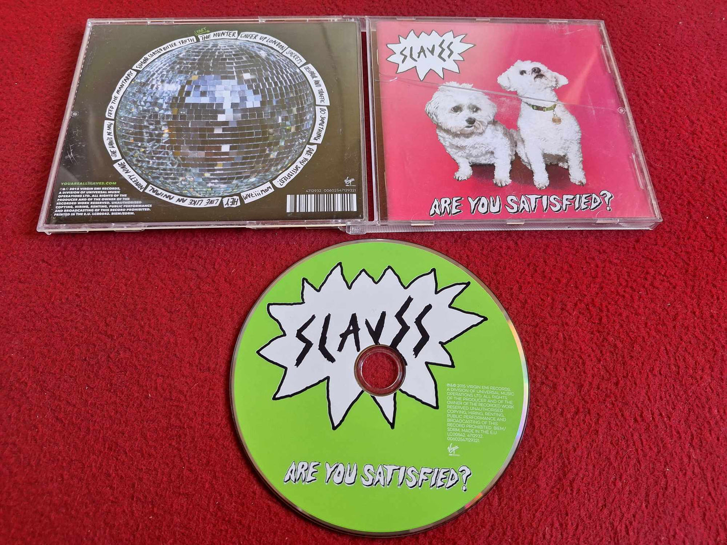 SLAVES ARE YOU SATISFIED? CD