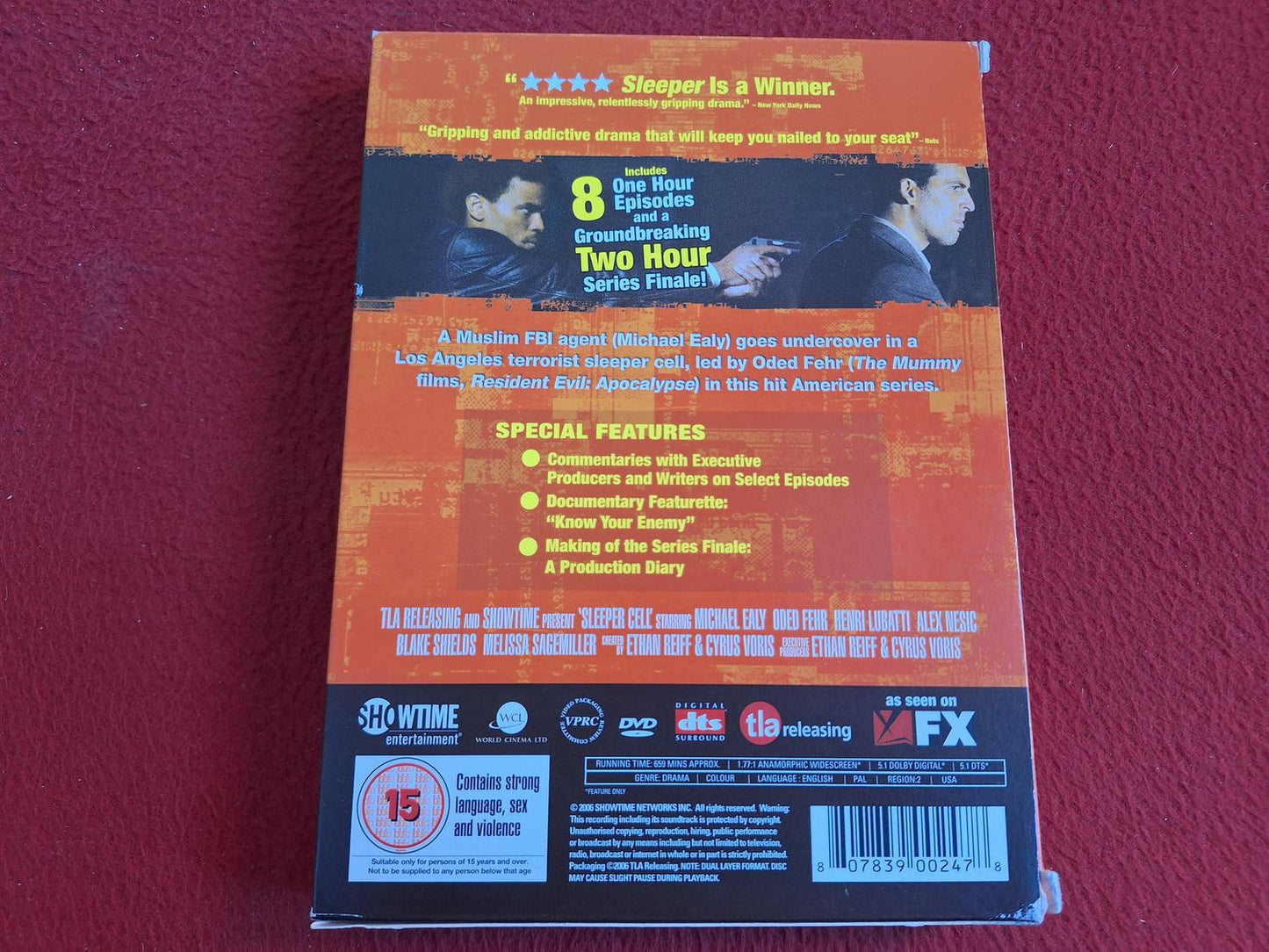 SLEEPER CELL BOX DVD