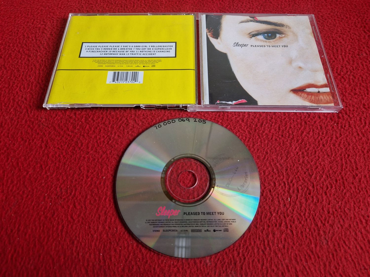 SLEEPER PLEASED TO MEET YOU CD