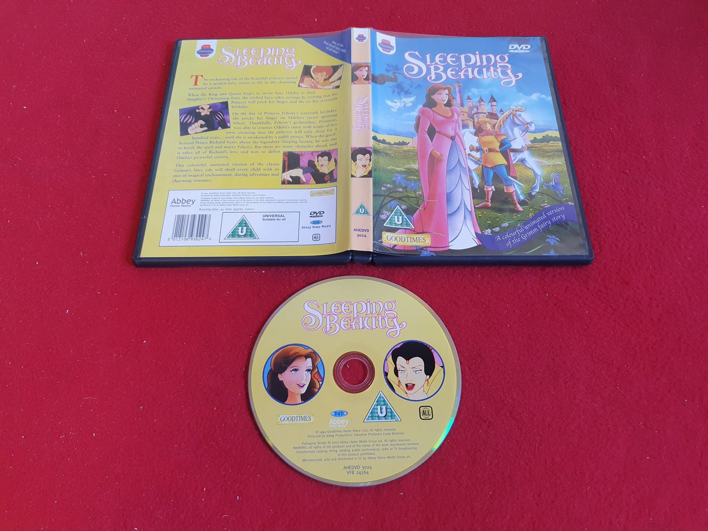 SLEEPING BEAUTY till DVD
