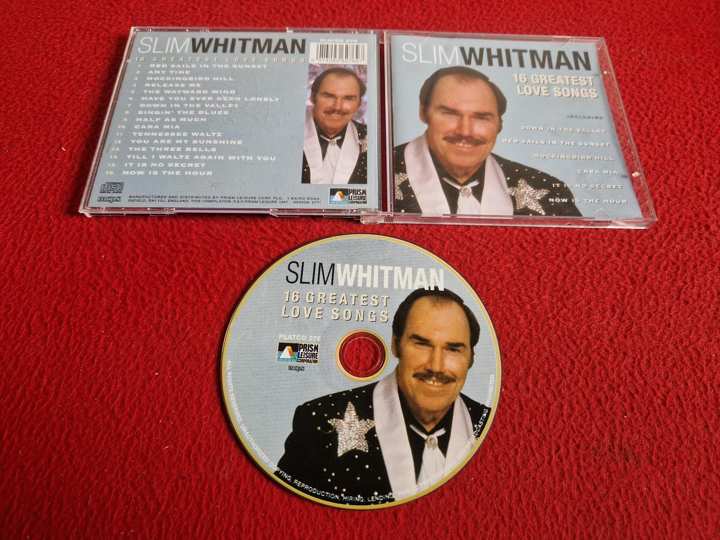 SLIM WHITMAN 16 GREATEST LOVE SONGS CD