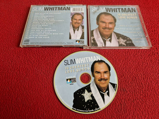SLIM WHITMAN 16 GREATEST LOVE SONGS CD