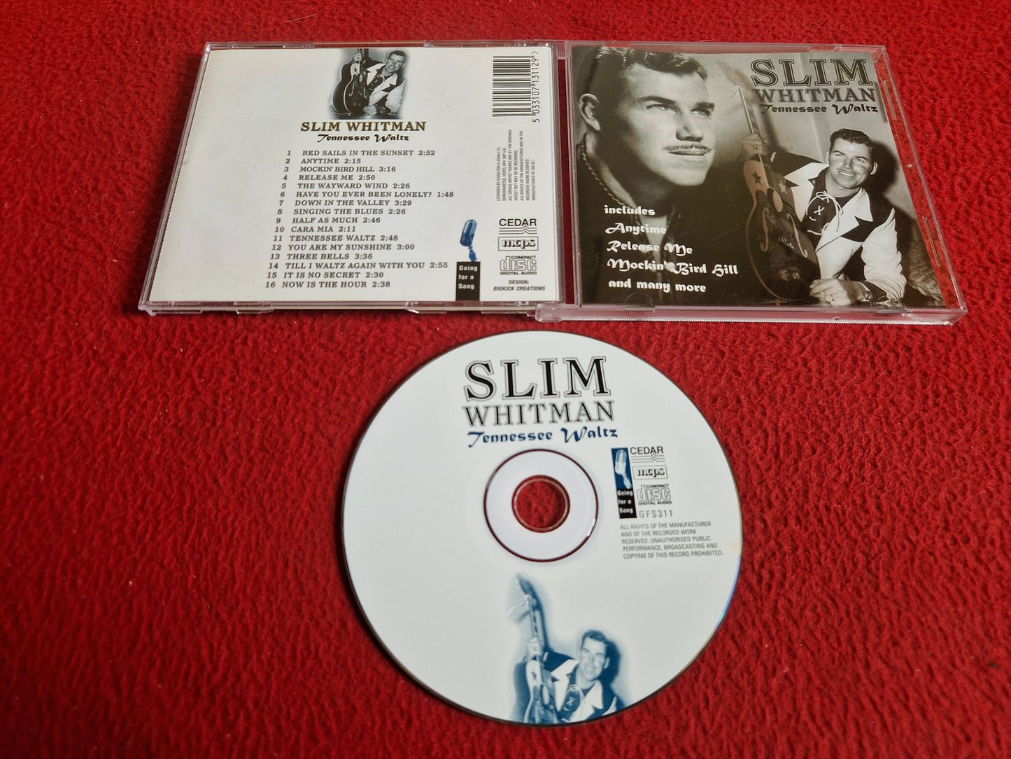 SLIM WHITMAN TENNESSEE WALTZ CD