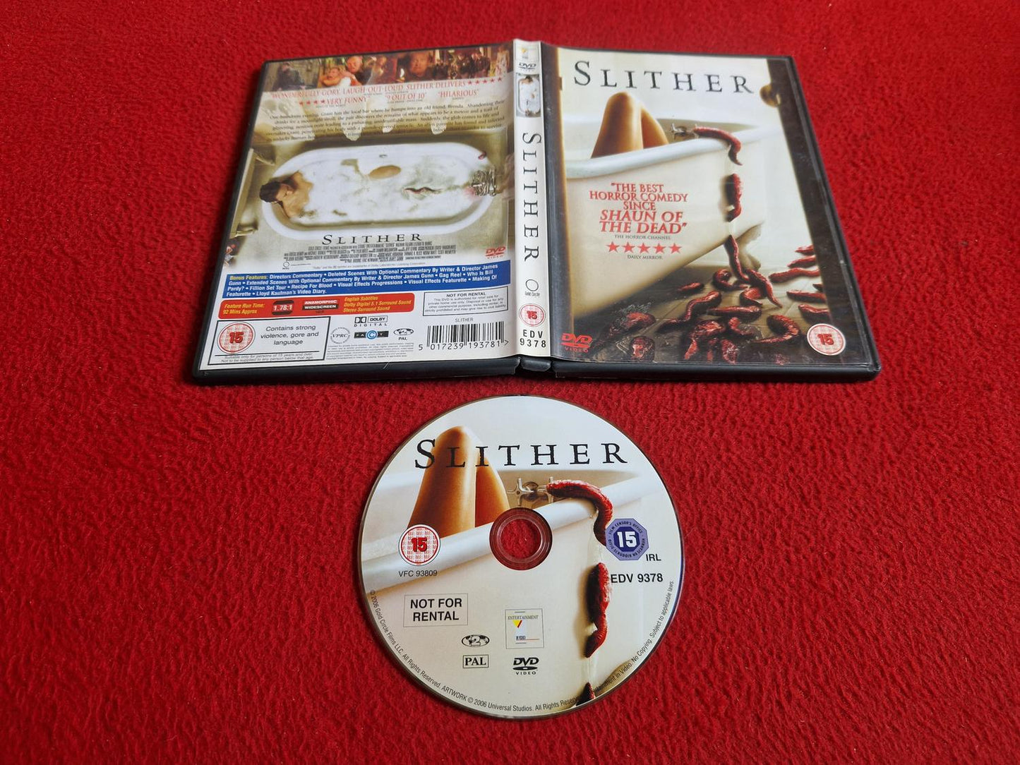 SLITHER DVD