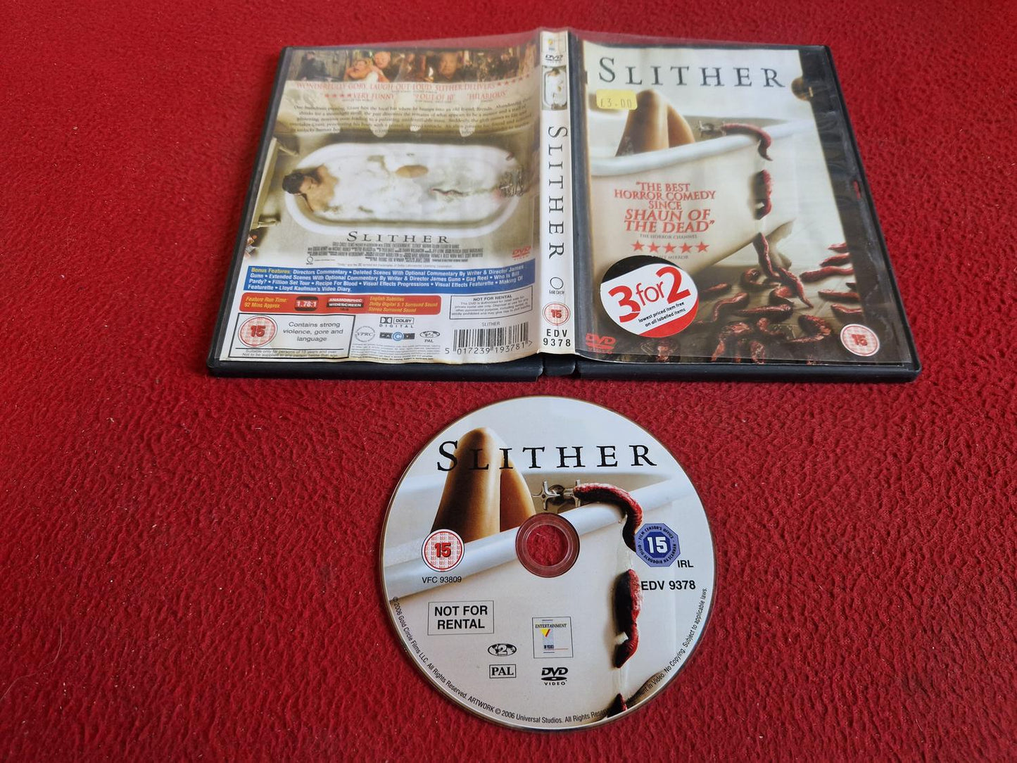 SLITHER DVD