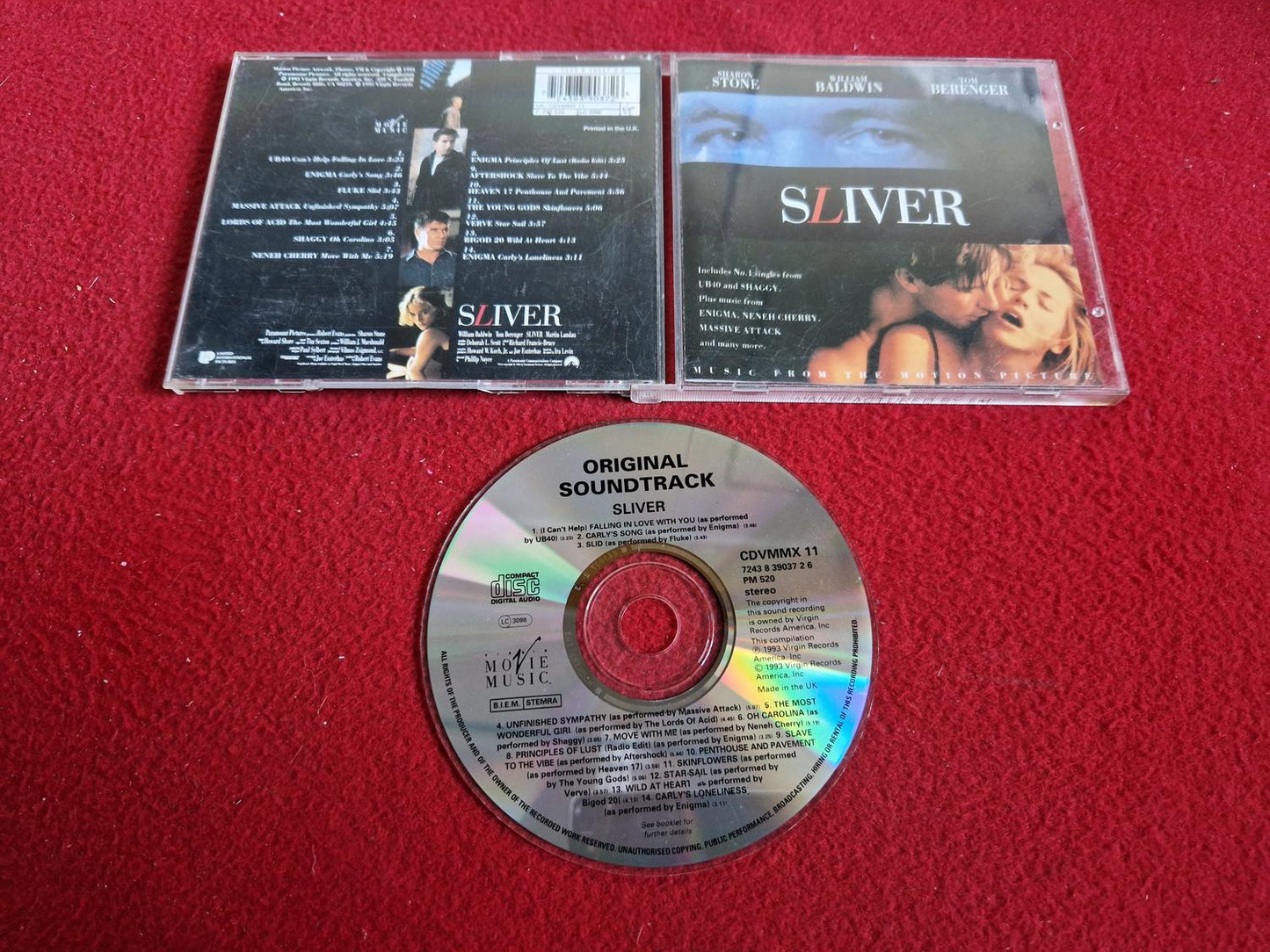 SLIVER SOUNDTRACK CD