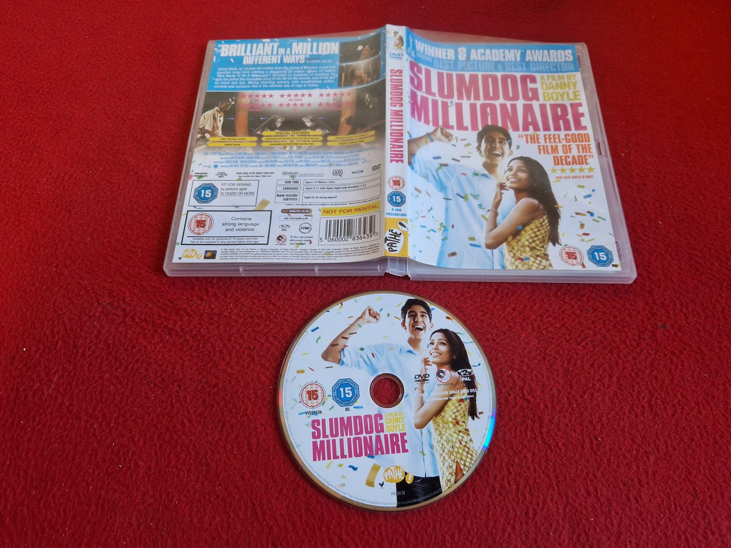 SLUMDOG MILLIONAIRE DVD