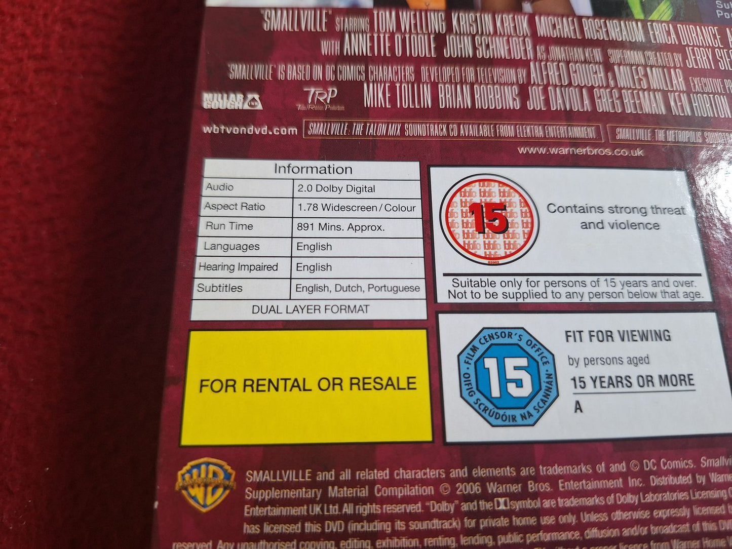 SMALLVILLE SEASON 5 BOX DVD