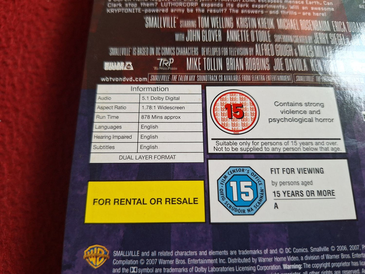 SMALLVILLE SEASON 6 BOX DVD