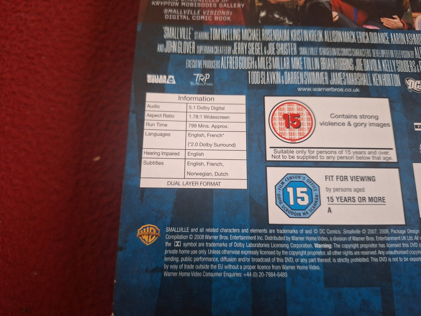 SMALLVILLE SEASON 7 BOX DVD