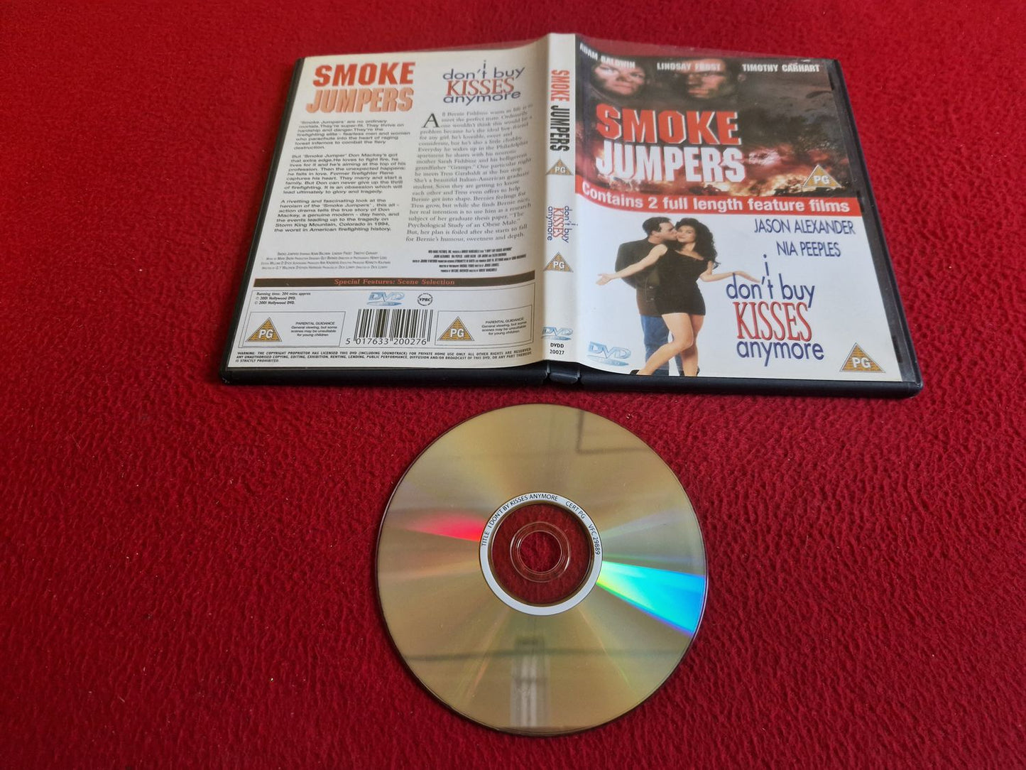 SMOKE JUMPERS / I DON'T BUY KISSES ANYMORE DVD