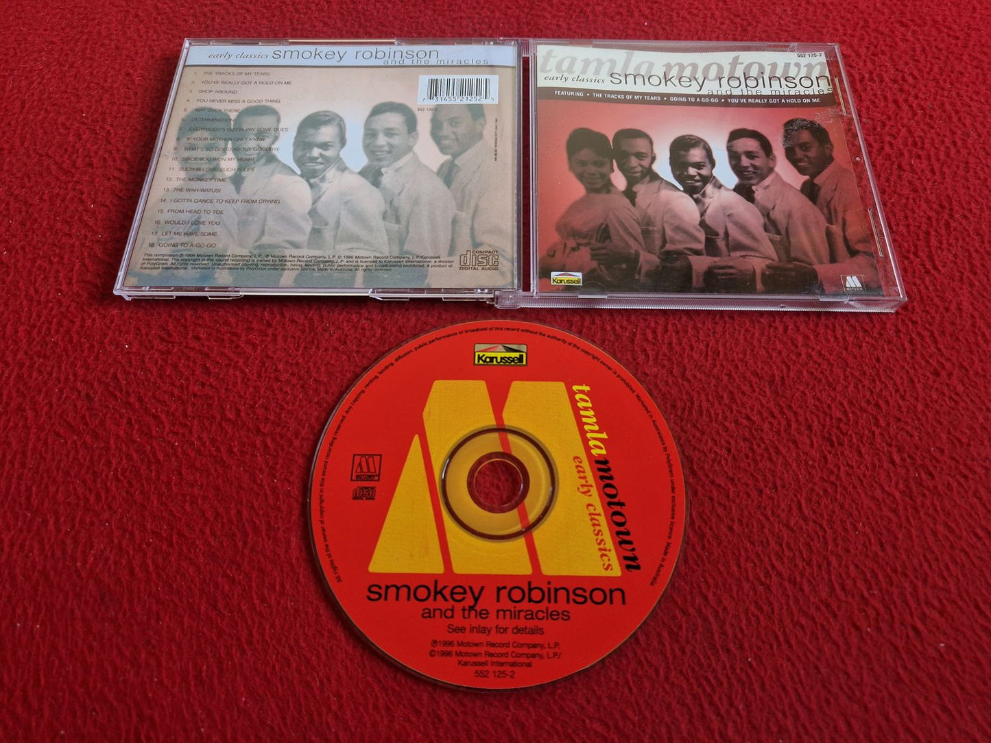 SMOKEY ROBINSON AND THE MIRACLES EARLY CLASSICS CD