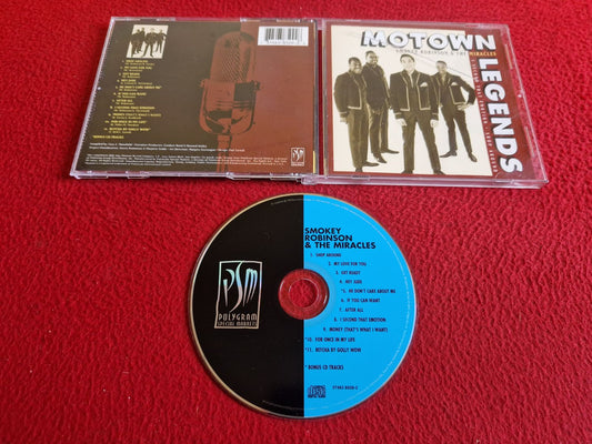 SMOKEY ROBINSON & THE MIRACLES MOTOWN LEGENDS CD