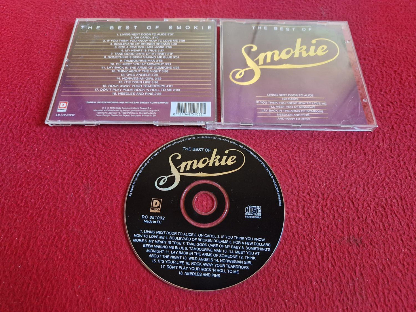 SMOKIE THE BEST OF CD