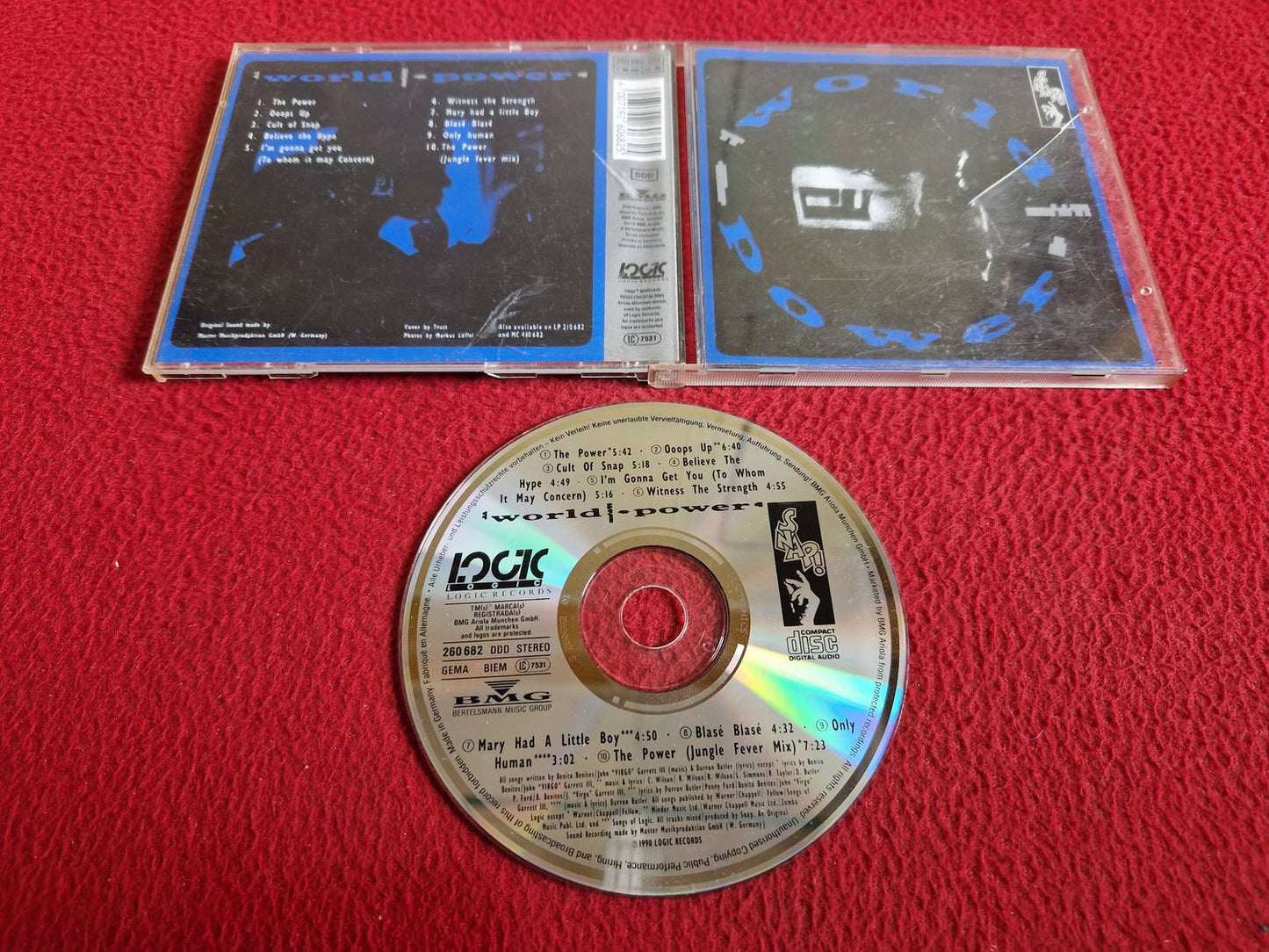 SNAP! WORLD POWER CD