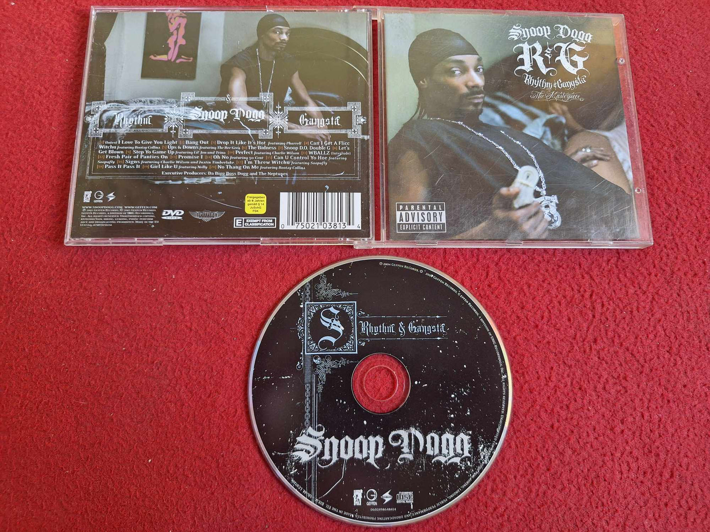 SNOOP DOGG RHYTHM & GANGSTA CD