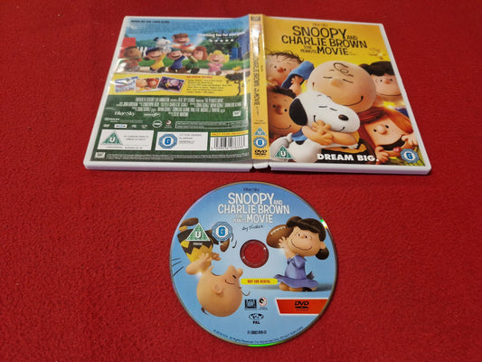 SNOOPY AND CHARLIE BROWN THE PEANUTS MOVIE till DVD