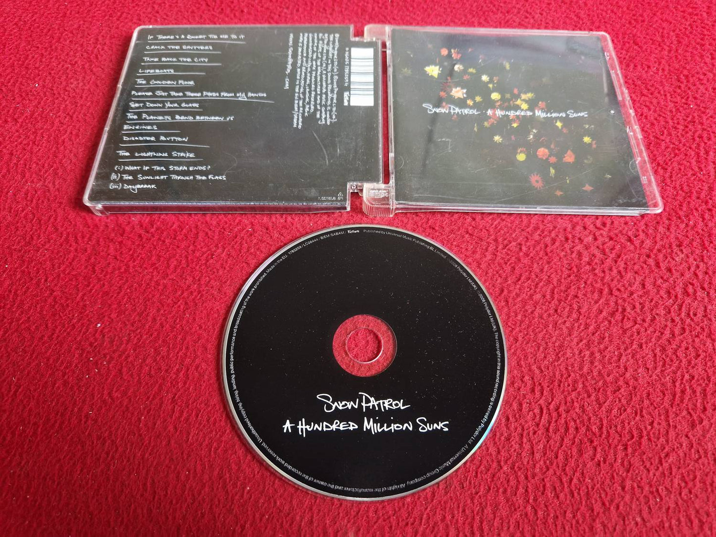 SNOW PATROL A HUNDRED MILLIONS SUN CD