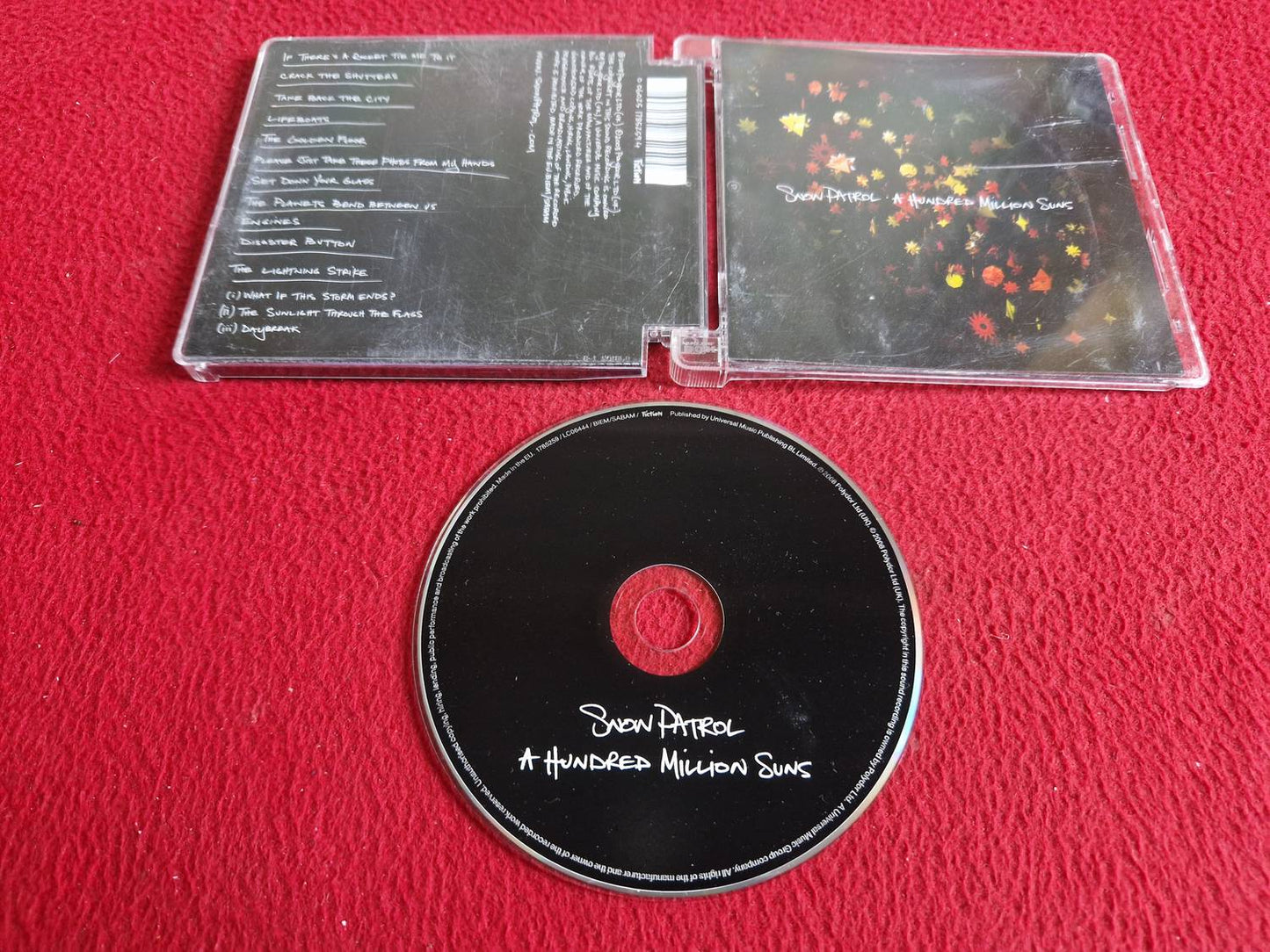 SNOW PATROL A HUNDRED MILLION SUNS CD
